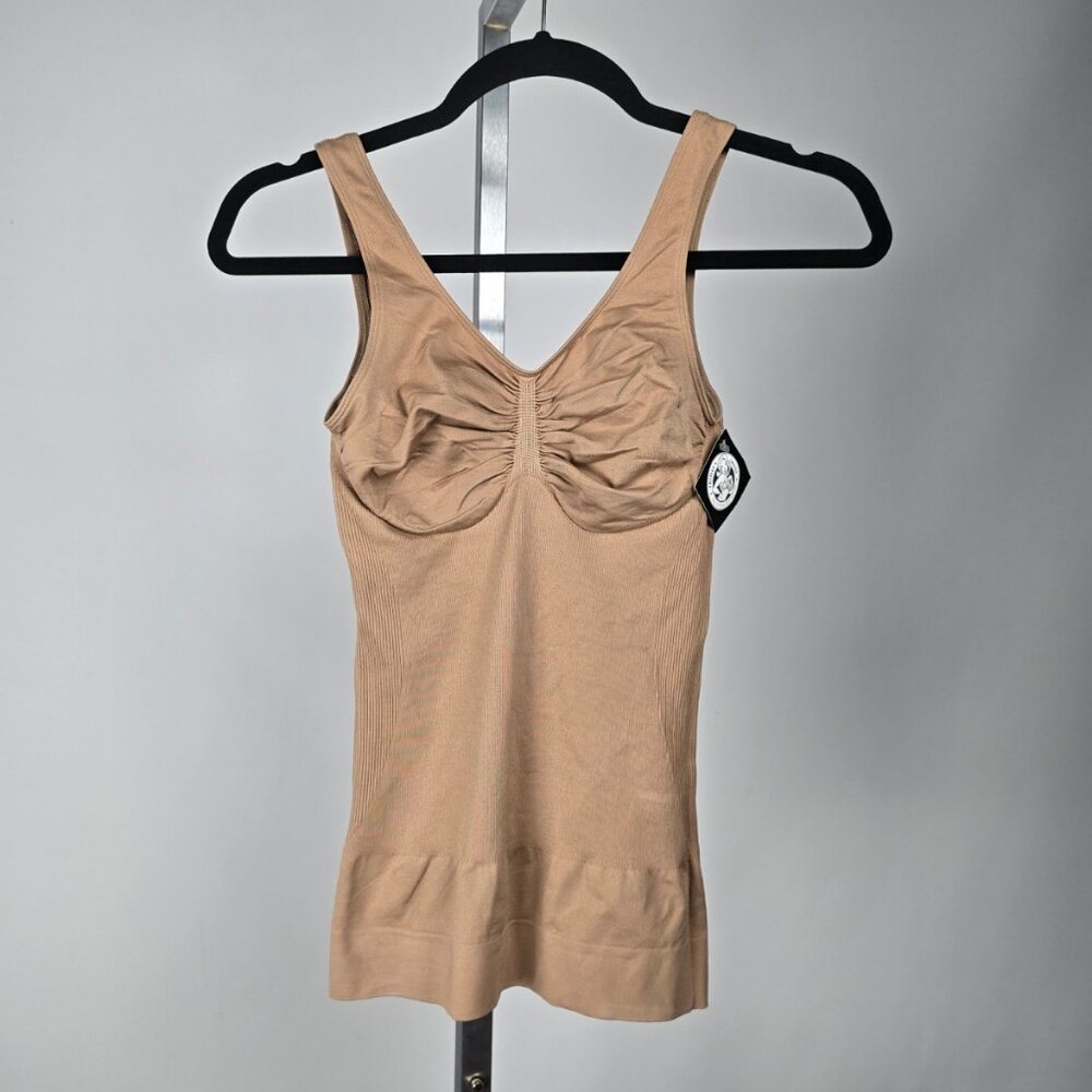 Instant Shaping by Lunaire Nude Shapewear Cami Top Size 6/8